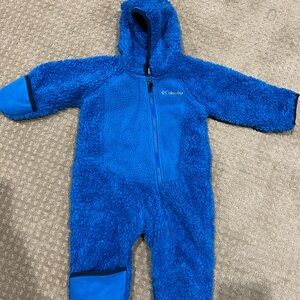 Columbia Kids Blue Fleece One Piece